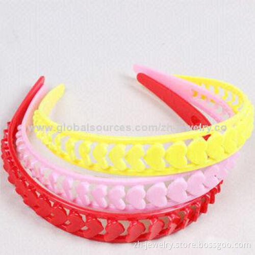 Plastic Headband, American and African
